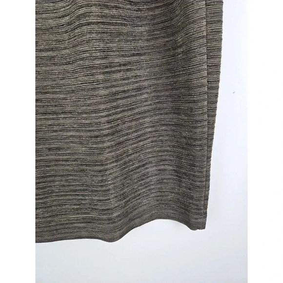 Chico's‎ Knee Length Elastic Waist Pull On Pencil Skirt Brown Size 1/M/8 - Picture 4 of 7